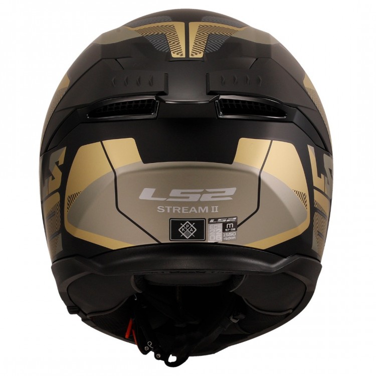 LS2 STREAM 2 ROAD MAT SİYAH-GOLD-GRİ KASK LS2 STREAM 2 ROAD MAT SİYAH-GOLD-GRİ KASK